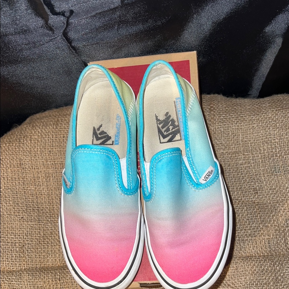 Vans Multicolor Gradient Slip-Ons - image 4